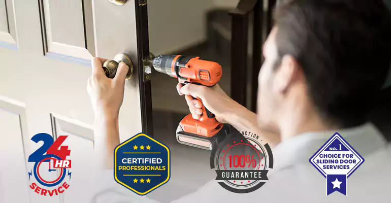 Sliding Wood Door Repair in Hialeah